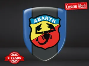 Fiat Abarth Décalcos Vitre Auto Max Résistants Pro Style